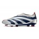 Korki adidas Predator Elite LL FG Srebro Czarny Czerwony