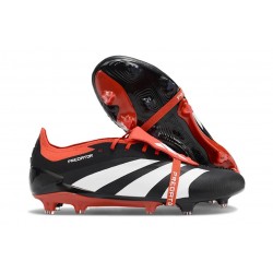 adidas Predator Fold-over Tongue Elite FG Czarny Biały Czerwony