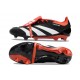 adidas Predator Fold-over Tongue Elite FG Czarny Biały Czerwony