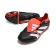 adidas Predator Fold-over Tongue Elite FG Czarny Biały Czerwony