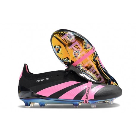 adidas Predator Fold-over Tongue Elite FG Czarny Różowy