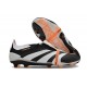 adidas Predator Fold-over Tongue Elite FG Czarny Biały Pomarańczowy