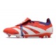 adidas Predator Fold-over Tongue Elite FG Czerwony Biały 