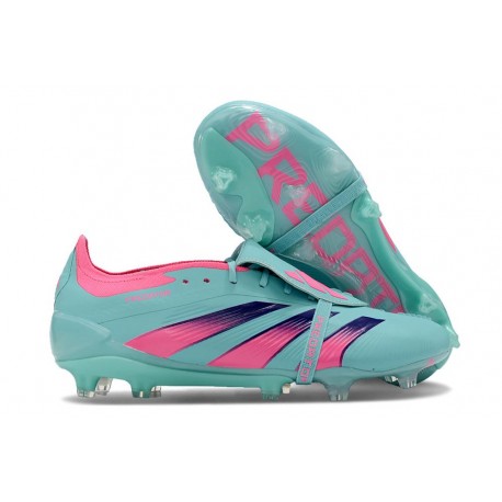 adidas Predator Fold-over Tongue Elite FG Niebieski Różowy