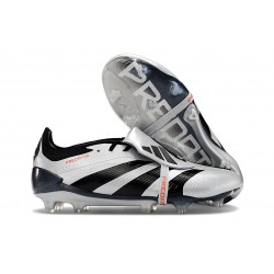 adidas Predator Fold-over Tongue Elite FG Srebro Czarny