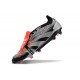 adidas Predator Fold-over Tongue Elite FG Czarny Srebro Czerwony