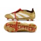 adidas Predator Fold-over Tongue Elite FG Złoto Biały Czerwony