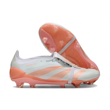 adidas Predator Fold-over Tongue Elite FG Niebieski Pomarańczowy