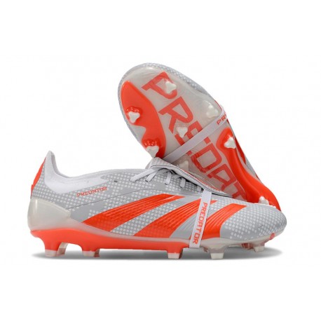 adidas Predator Fold-over Tongue Elite FG Wilczy Czerwony