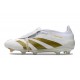 adidas Predator Fold-over Tongue Elite FG Biały Złoty