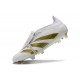 adidas Predator Fold-over Tongue Elite FG Biały Złoty