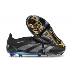 adidas Predator Fold-over Tongue Elite FG Czarny Szary