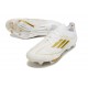 adidas F50+ Elite FG Buty Biały Złoto