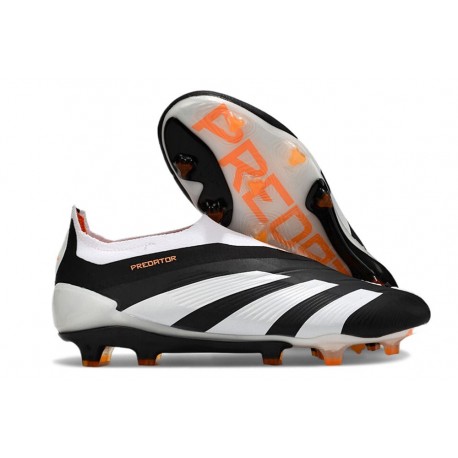 Korki adidas Predator Elite LL FG Czarny Biały Pomarańczowy