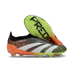 Korki adidas Predator Elite LL FG Pomarańczowy Czarny Biały Zielony