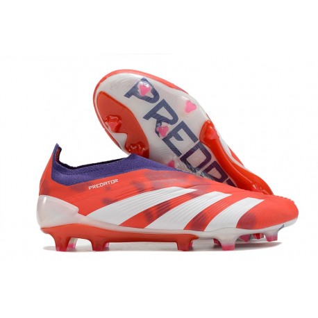 Korki adidas Predator Elite LL FG Czerwony Biały