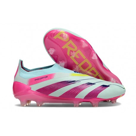 Korki adidas Predator Elite LL FG Niebieski Różowy