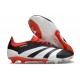 adidas Predator 24 Elite FG Czarny Biały Czerwony