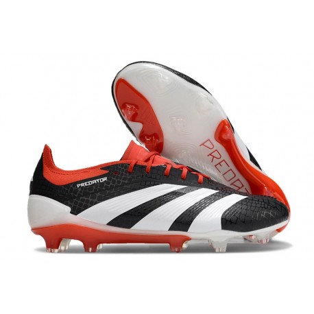 adidas Predator 24 Elite FG Czarny Biały Czerwony