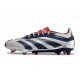 adidas Predator 24 Elite FG Srebro Niebieski Czerwony