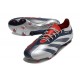 adidas Predator 24 Elite FG Srebro Niebieski Czerwony