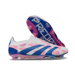 adidas Predator 24 Elite FG Biały Różowy Niebieski