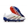 adidas Predator 24 Elite FG Biały Szary Niebieski Czerwony