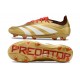 adidas Predator 24 Elite FG Złoto Biały Czerwony