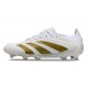 adidas Predator 24 Elite FG Biały Złoto 