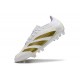 adidas Predator 24 Elite FG Biały Złoto 