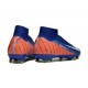 Nike Air Zoom Mercurial Superfly 10 Elite FG Niebieski Pomarańczowy Biały