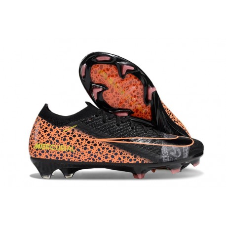 Nike Air Zoom Mercurial Vapor 16 Elite FG Czarny Pomarańczowy