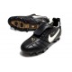 Nike Tiempo Legend 10 Elite FG Ronaldo Czarny Biały