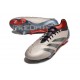 adidas Predator 24 Elite FG Platyna Metaliczna Czarny