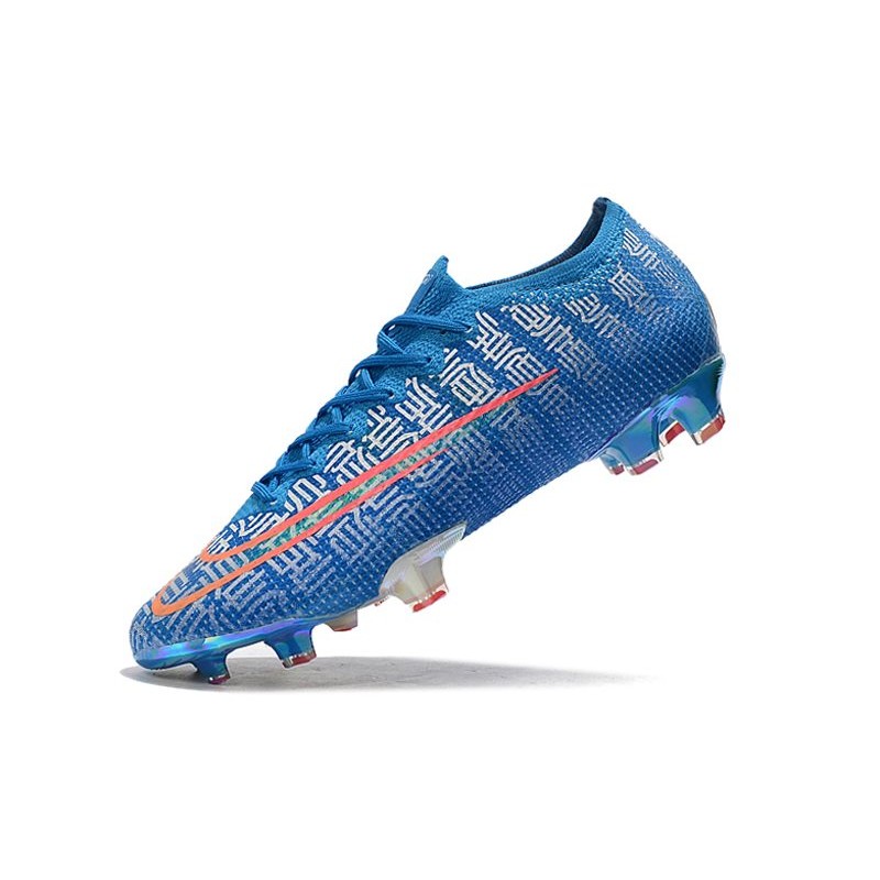 Buty piłkarskie korki Nike Mercurial Vapor 13 Elite FG Niebieski Biały