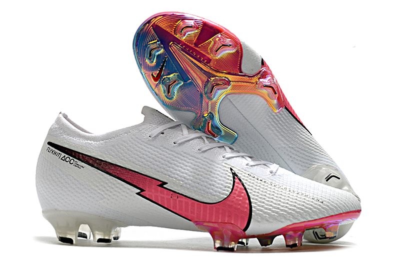 Buty piłkarskie korki Nike Mercurial Vapor 13 Elite FG Niebieski Biały