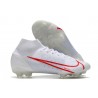 Nike Mercurial Superfly 8 Elite FG Biały Czerwony