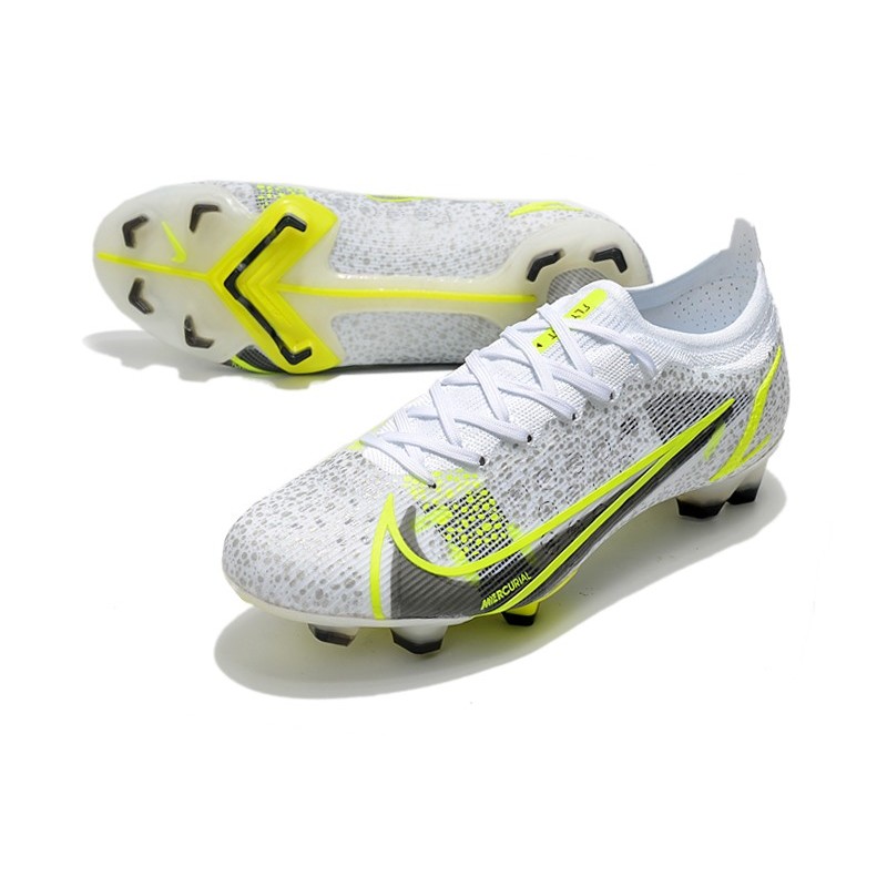 Korki Pilkarskie Nike Mercurial Vapor 14 Elite FG Biały Czarny Zielony